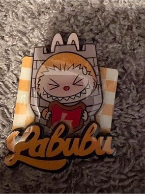 Labubu Character Magnet in Yellow, White, Red